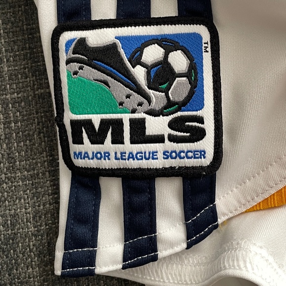 Classic & Rare Adidas LA Galaxy Collared Jersey - XL - Picture 6 of 6